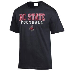 NC State Wolfpack Football Stack T-Shirt
